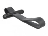 Delock Kabelbinder Mit Gummischlaufe Schwarz Presilla Caucho Negro, Atacables  Negro, Caucho, Negro