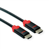 Roline 10k Hdmi Ultra High Speed Cable, St St, Schwarz, 5 M