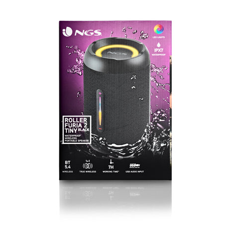 EAN 8435430625936 - NGS ROLLER FURIA 2 TINY Altavoz portátil estéreo Negro 10 W imagen 5