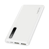 Bateria Externa Power Bank   8000, 2x Usb-A,  Blanco Logilink