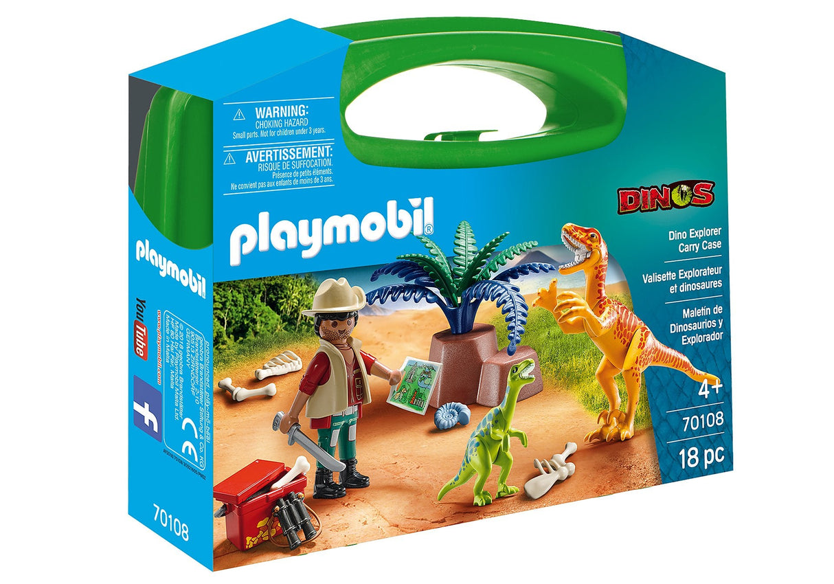 Playmobil 70108 - Dino Explorer Carry Case