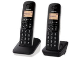 Telefono Cordless Doppio Panasonic Kx-Tgb612jtw  Bianco/Nero