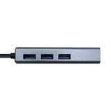 EAN 8436574704129 - AISENS A109-0396 hub de interfaz USB 3.2 Gen 1 (3.1 Gen 1) Type-C Gris imagen 2