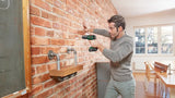 Bosch Taladro Combinado A Batería Universalimpact 18v + Systembox, Batería Li-Ion 1,5ah + 2,5ah, Maletín + 210 Accesorios, Power For All Alliance