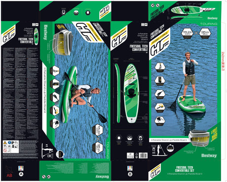EAN 6942138952780 - Bestway 65310 tabla de surf Tabla de stand up paddle (SUP) imagen 41