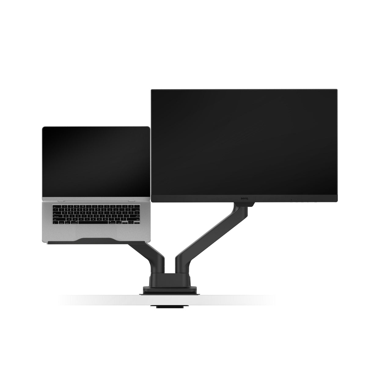 Benq Ltb01 Bandeja Plegable Para Portátiles Para Brazos De Monitor. Montaje Vesa 75 × 75 Mm Compatible Con Portátiles De 12 A 17 Pulgadas. Paneles De Protección Y Almohadillas.