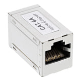 Adaptador Inline Cat.6a, Completamente Blindado, Metal, 2x Rj45 F/F, 1:1