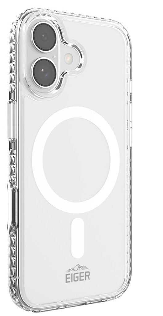 Funda Transparente Ultra-Reforzada Magsafe Ice Grip *Drop-Test 3 Metros* Para Iphone 17 - Eiger®