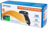 EAN 0766623401517 - Manhattan 401517 lector de código de barras Lector de códigos de barras portátil 1D CCD Negro imagen 5
