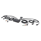 EAN 0065030899222 - StarTech.com C2-DH46-UA2-CBL-KVM interruptor KVM Negro imagen 1