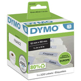 EAN 5411313990172 - DYMO LW - Multi-Purpose Labels - 12 x 50 mm - S0722460 Blanco Etiqueta para impresora autoadhesiva imagen 2