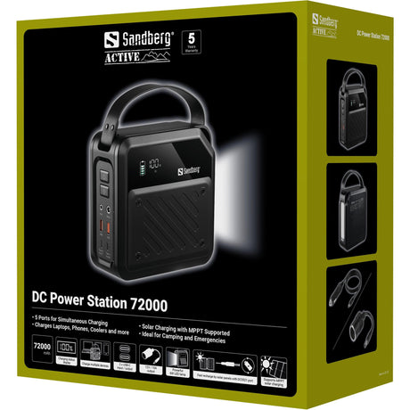 EAN 5705730421228 - Sandberg 421-22 estación de energía portátil Lithium Manganese Iron Phosphate (LMFP) 72000 mAh 200 W 2,31 imagen 10