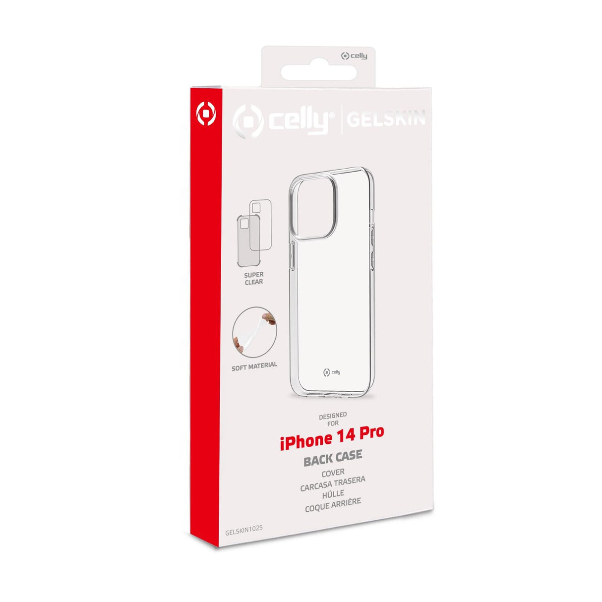 EAN 8021735196679 - Celly Gelskin funda para teléfono móvil 15,5 cm (6.1") Transparente imagen 3