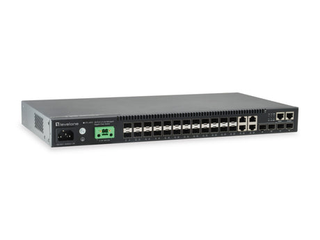 EAN 4015867203064 - LevelOne GTL-2872 switch Gestionado L3 Negro imagen 1
