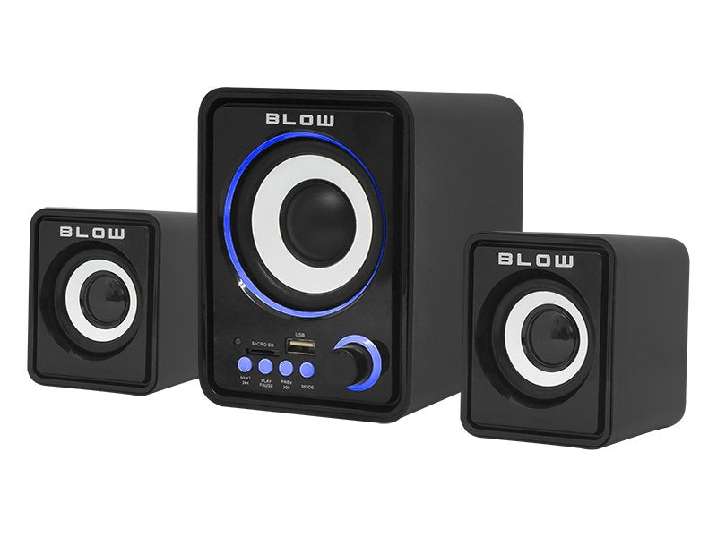 Blow Ms-26 Juego De Altavoces Para Pc 66-377 # (2.1; Negro)