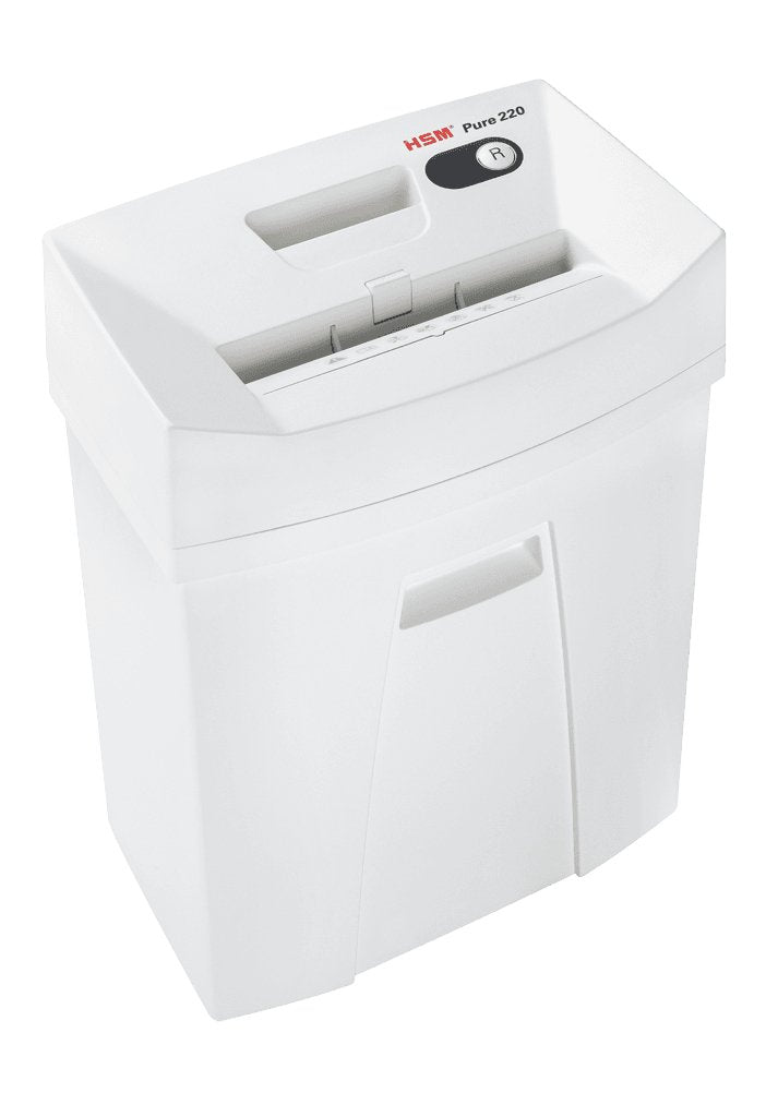 EAN 4026631053891 - HSM Pure 220 triturador de papel Corte en partículas 22,5 cm Blanco imagen 2