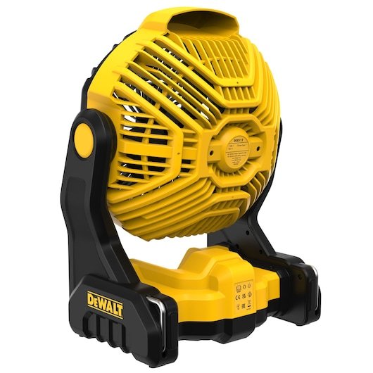 Ventilador De Batería Dewalt Dce512n, 18 Voltios Amarillo/Negro, Sin Batería Ni Cargador Dce512n-Xj