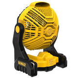 Ventilador De Batería Dewalt Dce512n, 18 Voltios Amarillo/Negro, Sin Batería Ni Cargador Dce512n-Xj