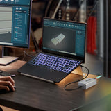 Startech.Com 2-Port Usb 3.0 Extender Over Om3 Multimode Fiber, Lc/Lc, 2x 5gbps Usb-A Hub, 350m (1150ft) Range, Durable U