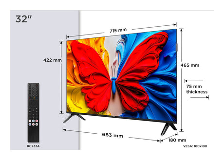 EAN 5901292526030 - TCL 32S5K Televisor 81,3 cm (32") Full HD Smart TV Wifi Negro imagen 3