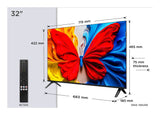 Televisor Tcl S59k 32s59k  32" Full Hd Smart Tv Wifi Metálico
