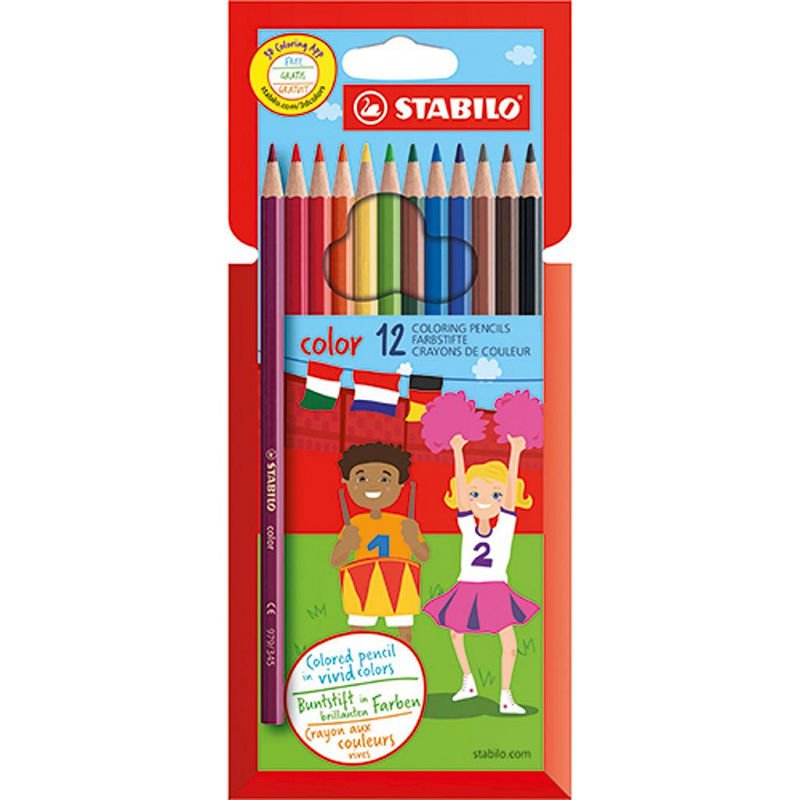 Stabilo Lápices De Colores Color Estuche De 12 Surtidos