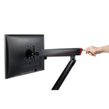Logilink Bp0091 Soporte De Mesa Para Pantalla Plana 81,3 Cm (32") Abrazadera Negro, Rojo
