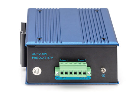 EAN 4016032489245 - Digitus DN-651148 switch No administrado Gigabit Ethernet (10/100/1000) Negro, Azul imagen 3