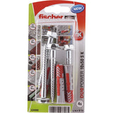 Blister 4 Tacos + Tornillos Duopower 10x50 Fischer