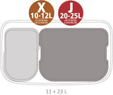 EAN 8710755121227 - Brabantia 121227 cubo de basura Rectangular Negro imagen 7