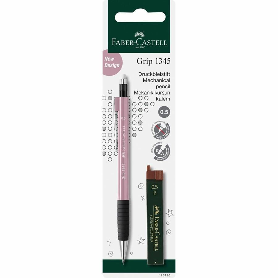 Faber-Castell 133496 - Portaminas (12 Minas Incluidas, 0,5 Mm)