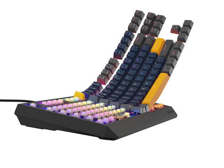 EAN 5901969444445 - GENESIS Thor 230 TKL Naval Blue Positive Outemu Panda teclado Juego USB + RF Wireless + Bluetooth QWERTY  imagen 8