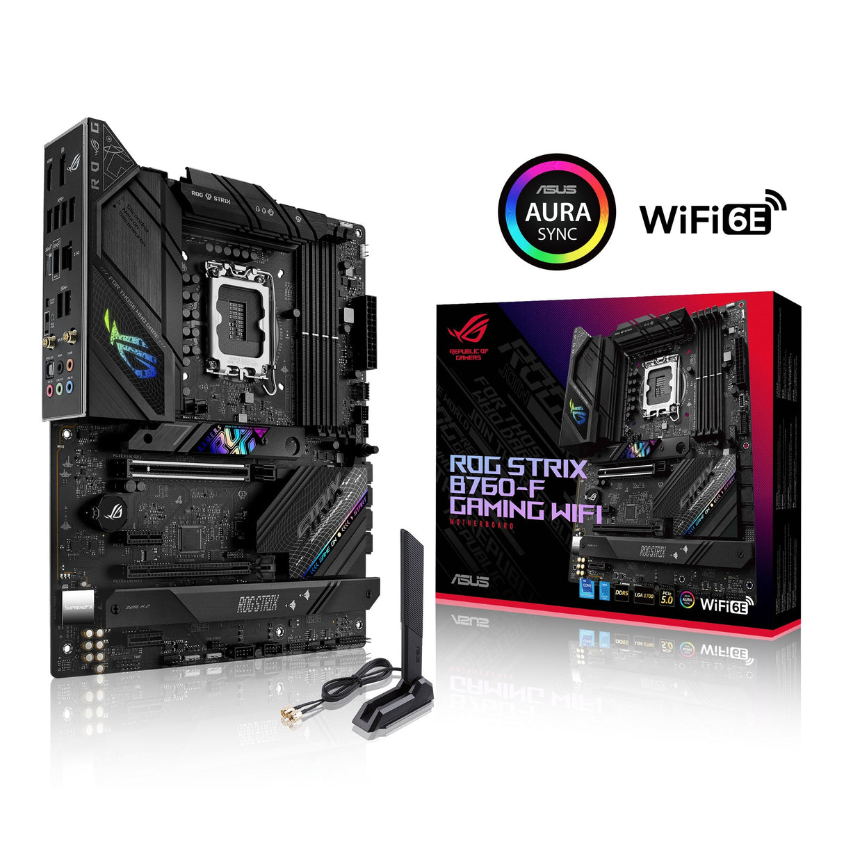 EAN 0195553974660 - ASUS ROG STRIX B760-F GAMING WIFI Intel B760 LGA 1700 ATX imagen 5