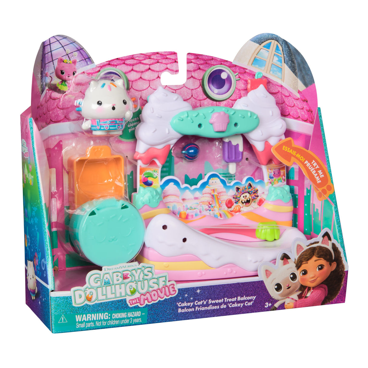 EAN 0681147085954 - Gabby's Dollhouse GDH PYS Movie Confection Balcony GML imagen 2