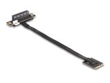 Delock 64218 Adaptador M.2 Clave A+E A Pcie X4 Nvme En Ángulo Con Cable De 20 Cm