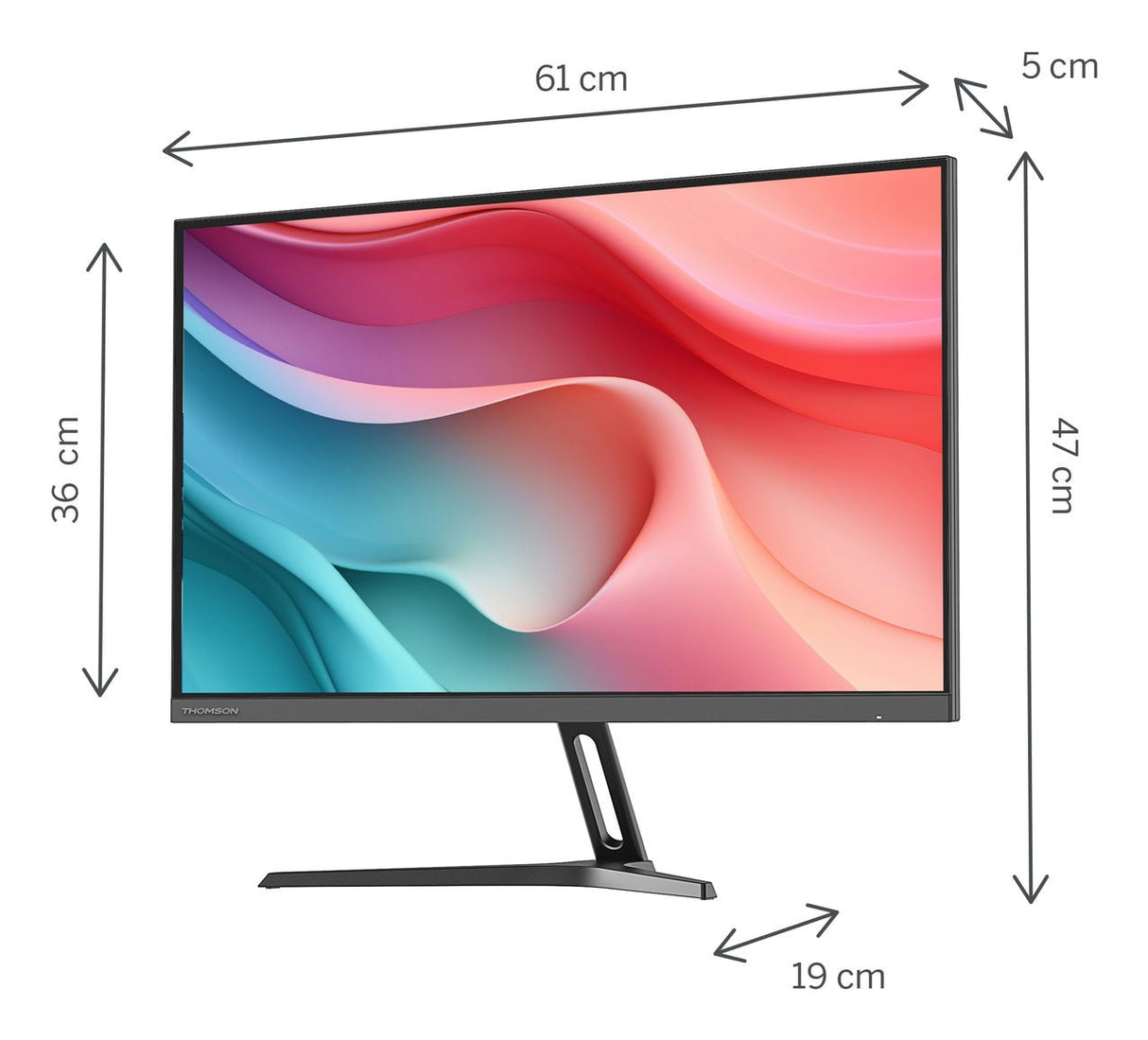 Lcd Monitor Thomson 27 " 1920 X 1080 Pixels Full Hd Native Aspect Ratio 16:9 Flat M27fb2y15