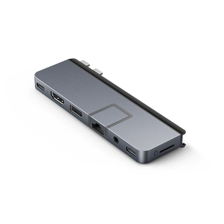 EAN 6941921148225 - HYPER DUO PRO 7-in-2 USB-C Hub USB Tipo C 104 Mbit/s Gris imagen 1