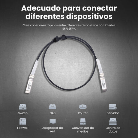 EAN 5902560362268 - Extralink EX.2268 Cable de fibra óptica e InfiniBand SFP+ Negro imagen 6