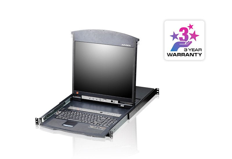 EAN 4719264642555 - ATEN KL1508AN-AXA-XG consola de rack 48,3 cm (19") Negro 1U imagen 1