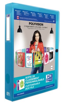 Oxford Heftbox 4 Cm Din A4 Azul