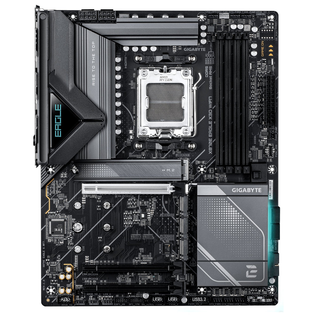 Gigabyte X870e Eagle X3d Wifi7 X870e,Am5,Atx,Ddr5