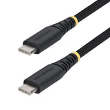 Cable De Carga Usb-C 30cm - Usb Tipo C - Pd 60w 3a - Negro