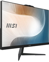All In One Aio Msi Modern Am242p 1m-1204de 23.8" I3-100u Negro 16gb 256gb W11p