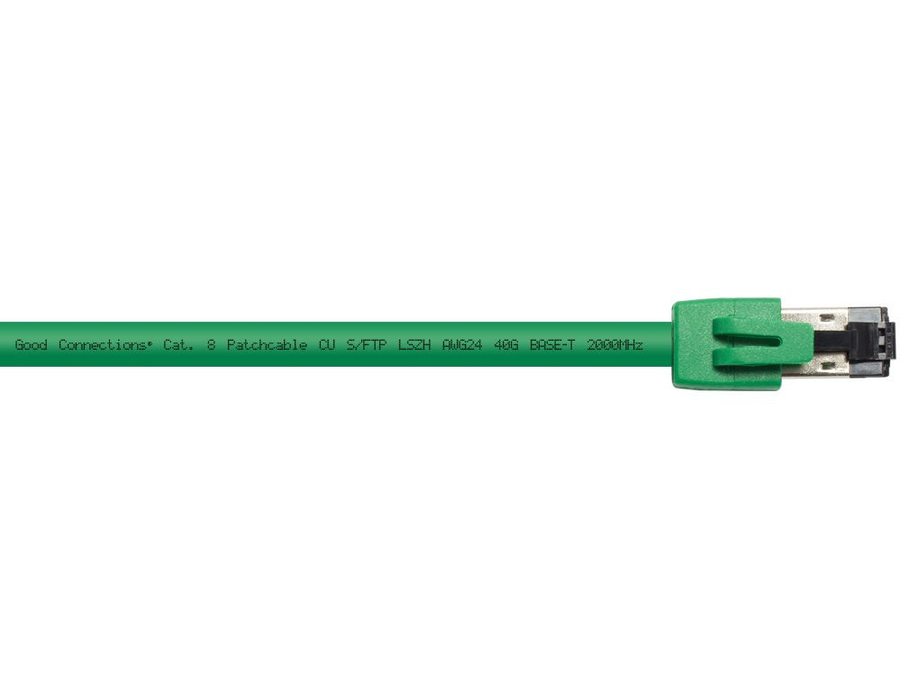 Rns® Cable De Red Cat. 8.1, S Ftp, Pimf, Halogenfrei (Lszh), 2000mhz, 40gbit S, Grün, 10m, Good Connections®