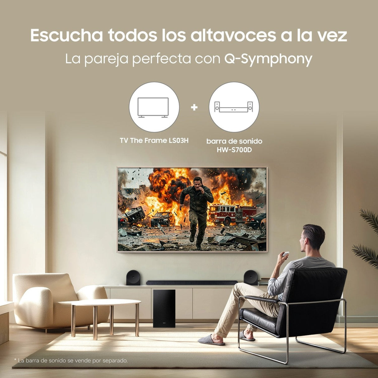 Samsung The Frame Tv 55" Ls03he 4k Sin Reflejos Vision Ai Smart Tv (2026)
