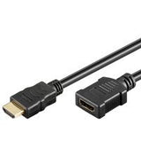 Hdmi 19 - 19 1.5m M-F, Gold