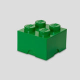 Ladrillo De Almacenamiento Lego 4 Verde
