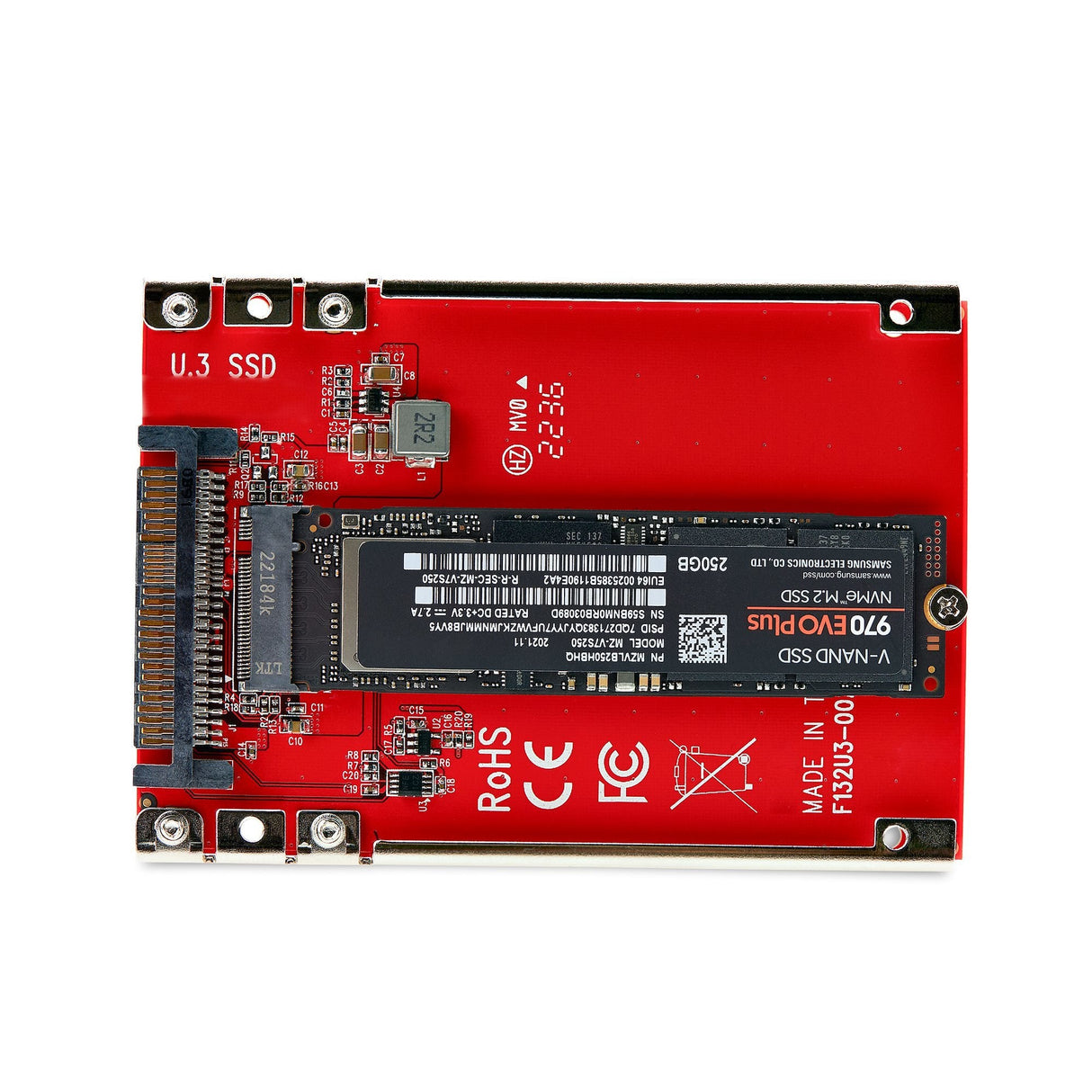 M.2 To U.3 Adapter/Converter - M2 Nvme Ssd To 2.5inch U.3