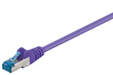 Goobay 1m Cat 6a Cable De Red, S Ftp (Pimf), Violett
