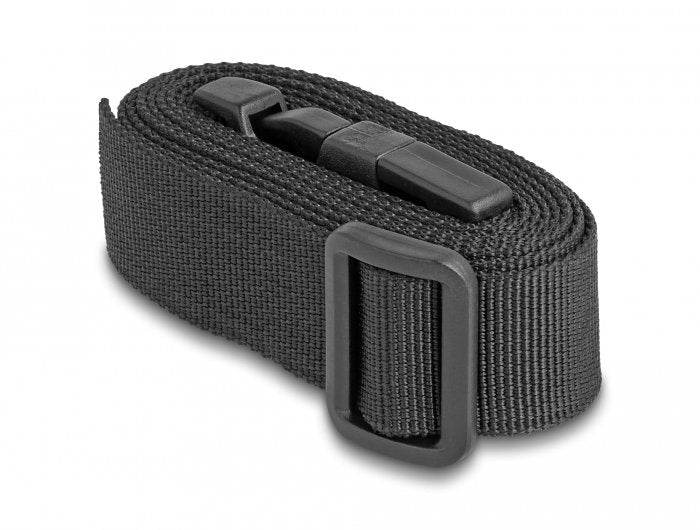 Delock 19109 Correa De Equipaje Ajustable De 1,5 M Negra 2 Piezas
